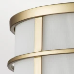 Потолочный светильник круглый Feiss FE-FUSION-F-PNBR (220V, круглые)