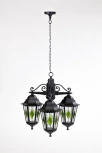Уличный светильник подвесной Oasis Light PETERSBURG lead GLASS 79870lg/3 Bl