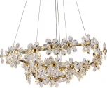Подвесной светильник светодиодный Newport 8330 8330/70 (220V, хрусталь, на тросе, цветы)