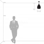 Подвесной светильник Lightstar Genni 798021 (220V, на проводе, бокалы)