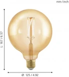 Лампочка светодиодная филаментная E27 4W 220V 320 lm 1700K Eglo Lm_led_e27 11694