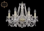Подвесная люстра Art Classic 11.11 11.11.6.165.Gd.Sp (220V, хрусталь, на цепи, подсвечник, свеча)