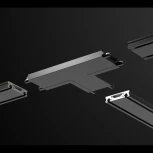 Соединитель с токопроводом "T" для низковольтного шинопровода Novotech Smal 135209 SHINO IP20 48V