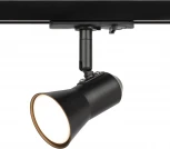 Трековый светильник однофазный ЭРА TR37-GU10 BK (220V)