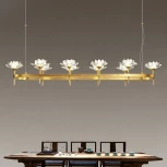 Подвесная люстра Lotos Long 10 ImperiumLoft Lotos-Long01 (177885-26) (220V, на тросе)