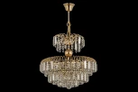Подвесная люстра Arti Lampadari Salentino E 1.5.40.102 G (220V, хрусталь, на цепи)