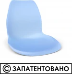 Стул Sheffilton SHT-ST29/S130 голубой/черный муар