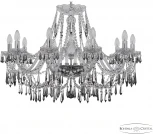 Подвесная люстра Bohemia 1403 1403/10/300 Ni K781