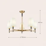 Потолочная люстра Maytoni Zaragoza H001CL-05BS (220V)