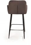 Стул полубарный Robert, бархат антрацит 14 Top Concept ROBERT 76779
