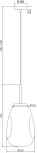 Подвесной светильник Maytoni Mabell P013PL-01G