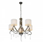 Подвесная люстра iLamp Bella RM1029/5CR (220V, на цепи)