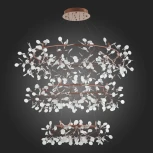 Подвесная люстра светодиодная Rafina SL379.203.486 (220V, на тросе, лепестки, кольцо)