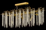 Подвесная люстра Dio D`arte Tavenna Antigue Tavenna H 1.5.100x40.100 A (220V, хрусталь, на тросе)