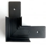 Соединитель угловой для низковольтного накладного шинопровода, черный Feron LD2001 41977