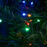 Светодиодная гирлянда Feron 48179 CL09 линейная 10м + 2м мультиколор, c питанием от сети