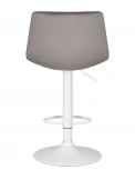 Стул барный TAILOR WHITE (серый велюр (MJ9-75))