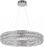 Подвесная люстра Odeon Light Panta 4927/85L хром/металл/хрусталь LED 85W 4000K 5074Лм