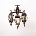 Потолочный светильник уличный Oasis Light AMERICA S 83470SA/3 Gb (220V, фонарь, IP44)