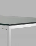 Журнальный стол Stool Group 120*60 ТАУН серебро УТ000004652