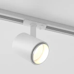 Трековый светильник однофазный белый/серебро 10W 4200K Elektrostandard Cors 85513/01