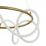 Подвесной светильник с гибким неоном и пультом Citilux Python CL220263 (регулировка яркости, LED, на тросе)