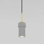 Подвесной светильник Eurosvet Pebble 50264/1 серый (220V, на проводе, круглые)