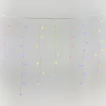 Бахрома светодиодная с эффектом мерцания. 2м. Соединяемая. 100 светодиодов разноцветный свет. ULD-B2007-100/TTK MULTI IP44 Uniel