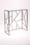 Консольный стол AllConsoles 1053-CS clear серебряный