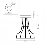 Потолочная люстра Lumion Alfred 3639/1C