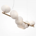 Подвесной светильник Maytoni Reels MOD268PL-07G (220V, на проводе, шарики)