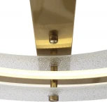 Потолочный светильник круглый ST Luce Fagy SL6245.212.01 золотистый/Прозрачный LED 1*40W 4000K (220V, круглые)