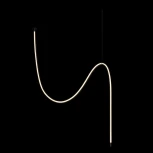 Подвесной светильник светодиодный с гибким неоном Loft It Thread 10388C Black (220V)