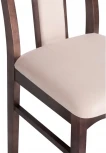 Деревянный стул Woodville Гроджин бежевый / орех 528934