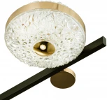 Потолочная люстра Divita 10219/6 LED*78W Black/Gold