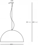 Подвесной светильник Maytoni Dome MOD169PL-05GB1 (220V, на проводе)