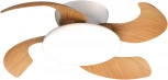 Потолочная люстра светодиодная с вентилятором Mantra Aloha 8234 (регулировка яркости, 220V, пульт управления, круглые)