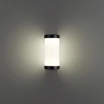 Настенный светильник уличный Novotech Opal 359300 STREET черный IP65 LED 6W 4000K 220V (круглые)