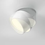 Встраиваемый светильник Maytoni Onda DL024-12W3K-W (LED, 220V, круглые)