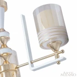 Подвесная люстра Arte Milano Florentia-6087 306087/3 Wh/Gd (220V, на цепи)