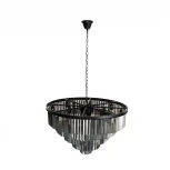 Подвесная люстра каскадная Loft IT Prism 10018/800C (220V, хрусталь, на цепи)