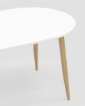 Стол обеденный Stool Group Берген раскладной 120-180*80 белый УТ000003493
