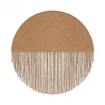 Настенный светильник светодиодный Odeon Light Cork 7073/8WL бежевый/пробка/нити/металл IP20 LED 8W 232Лм 3000K 220V (круглые)