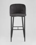Стул барный Stool Group Оскар велюр серый УТ000001368