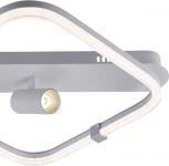 Потолочная люстра со спотом Escada Factor 10280/1LED 31+3Вт, металл/акрил, хром (регулировка яркости, 220V, пульт управления)