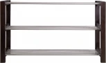 Тумба для обуви Дольче темно-коричневый/металлик от фабрики Mebelik