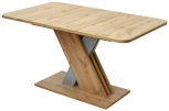Обеденный стол M-City EXEL 140 Дуб Вотан/ Алюминий