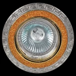 Встраиваемый точечный светильник Reluce 01021-9.0-001AK MR16 SG+CR (12V, круглые)