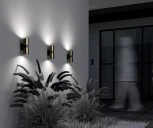 Настенный светильник уличный Maytoni Bowery O582WL-02BS (220V, IP54)