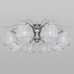 Потолочная люстра Eurosvet Fabiola 60124/8 хром Smart (60109/8)